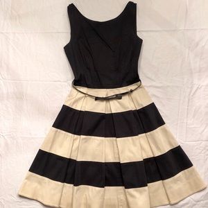 Kate Spade sleeveless striped skirt dress